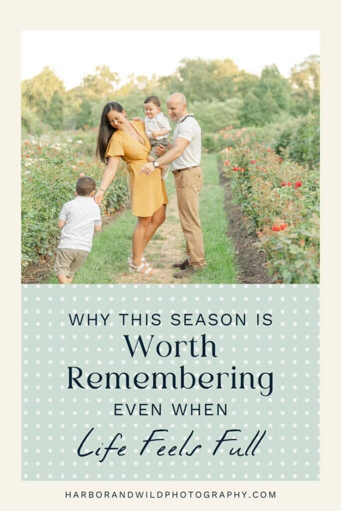 why this season is worth remembering even when life feels full