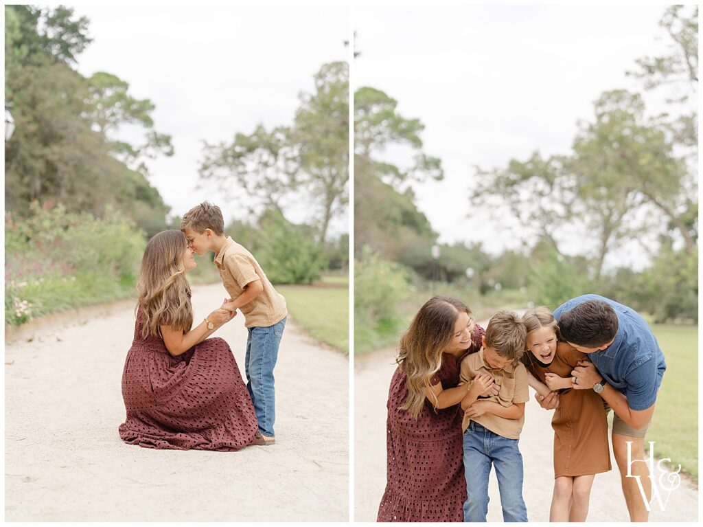 sweet family moment in Dover, NH